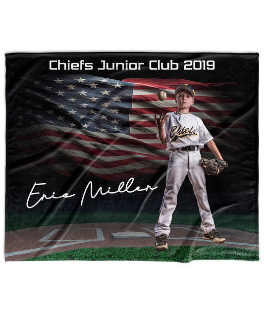 Flag Baseball - Pixydecor