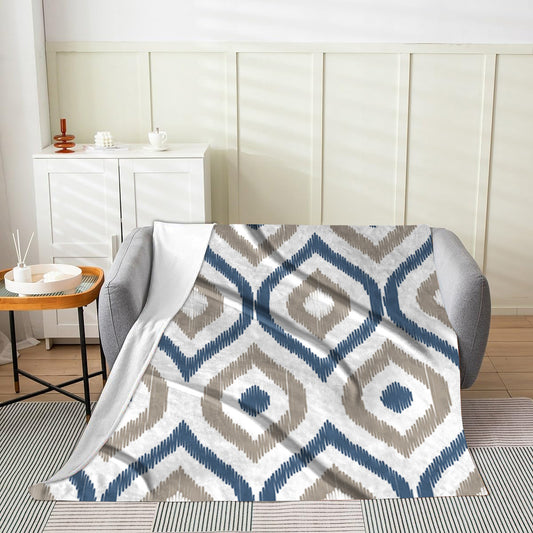 Flora Throw Velveteen Blanket