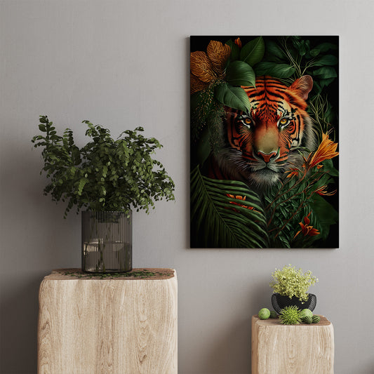 Flora and Fury Canvas Print