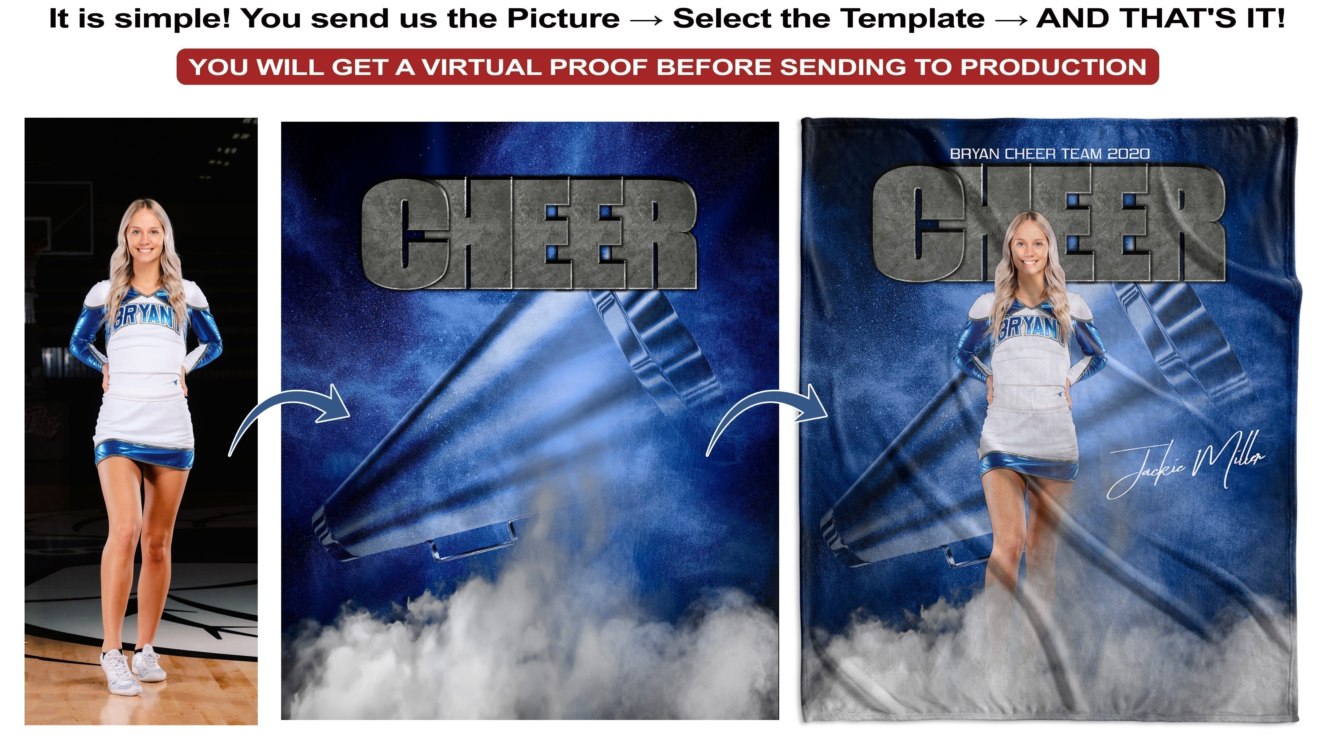 Cheer Rocked - Pixydecor