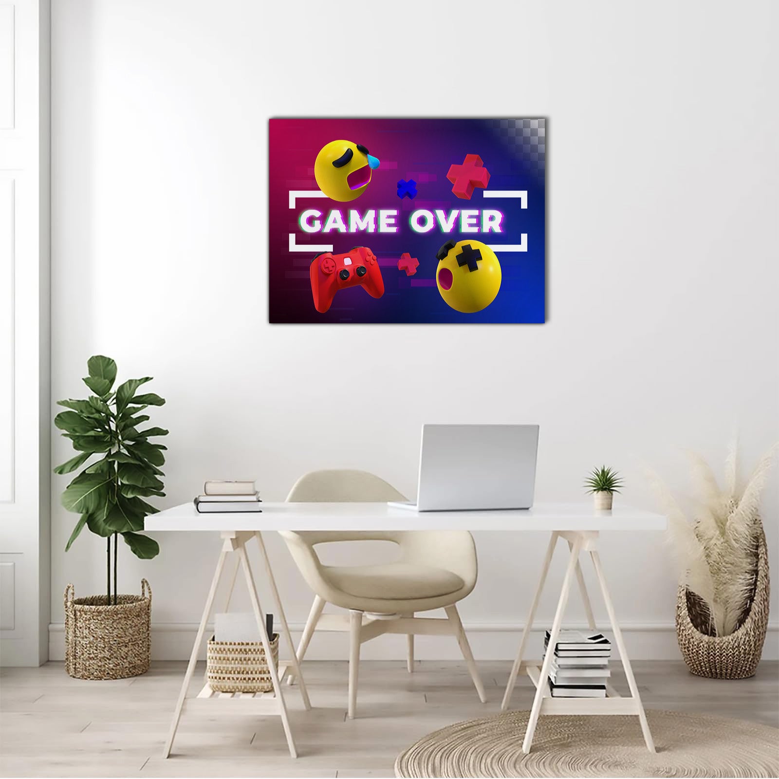 Game Over Canvas Print