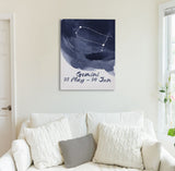 Gemini Canvas Print