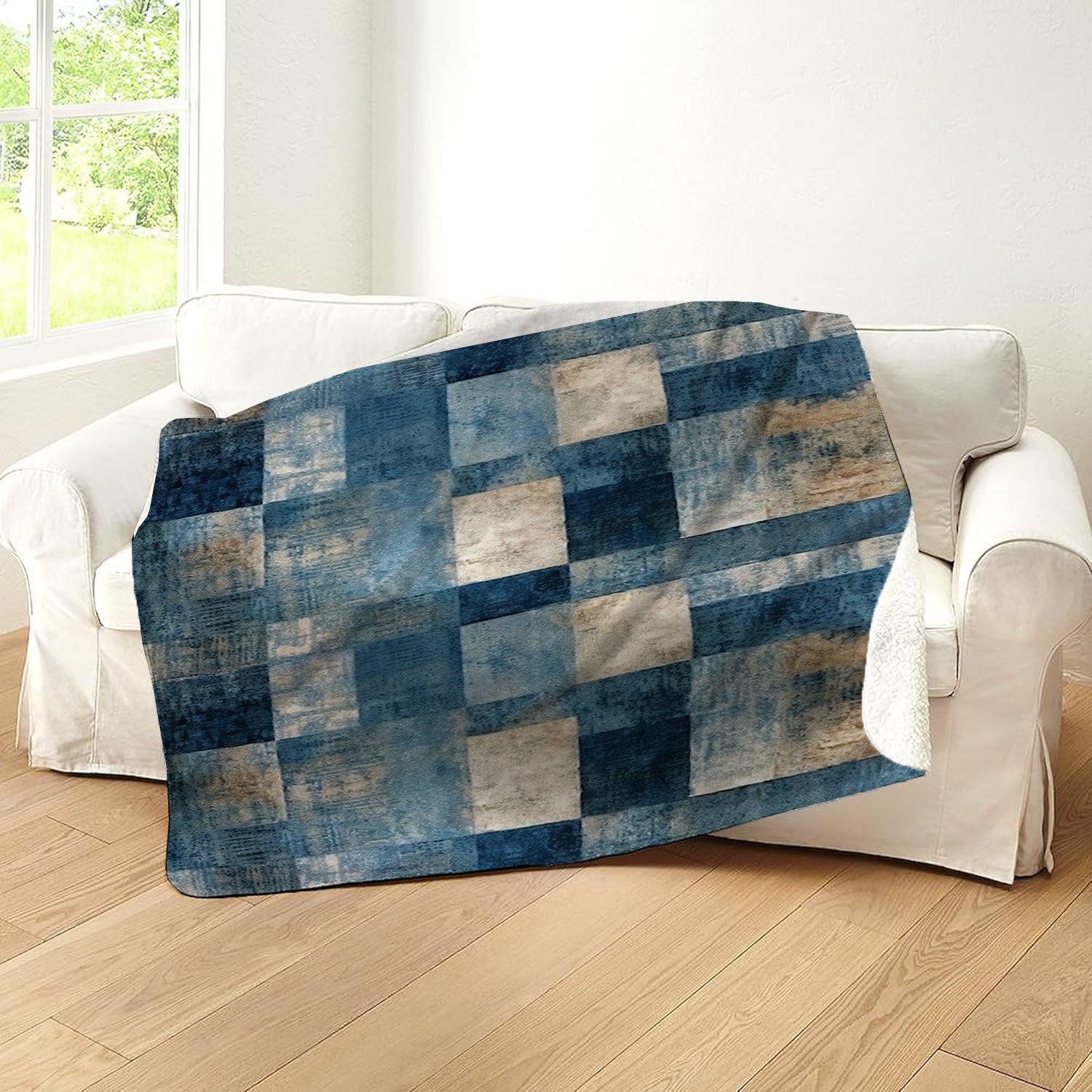 Gemma Throw Sherpa Blanket