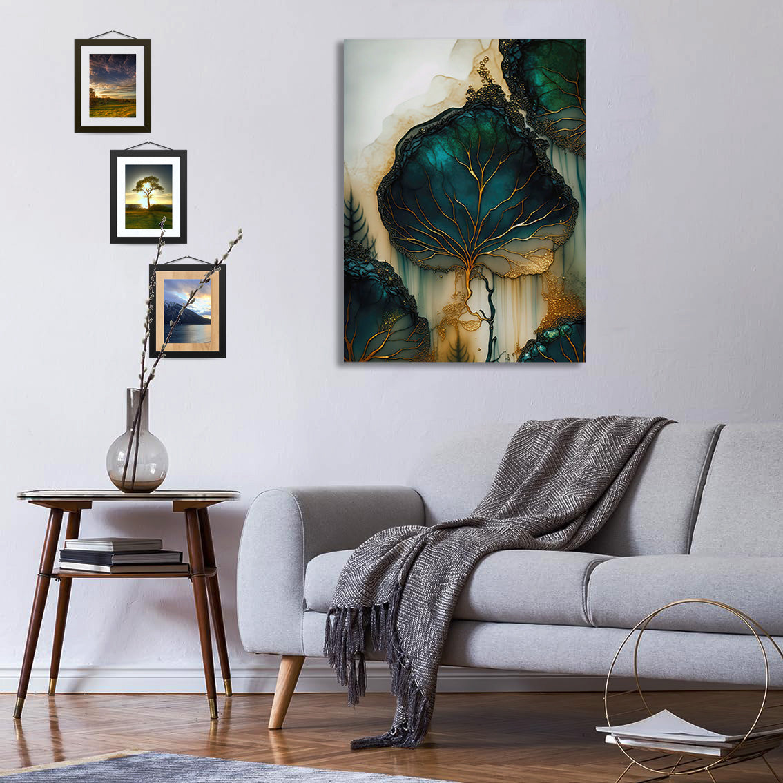 Gilded Canvas Print