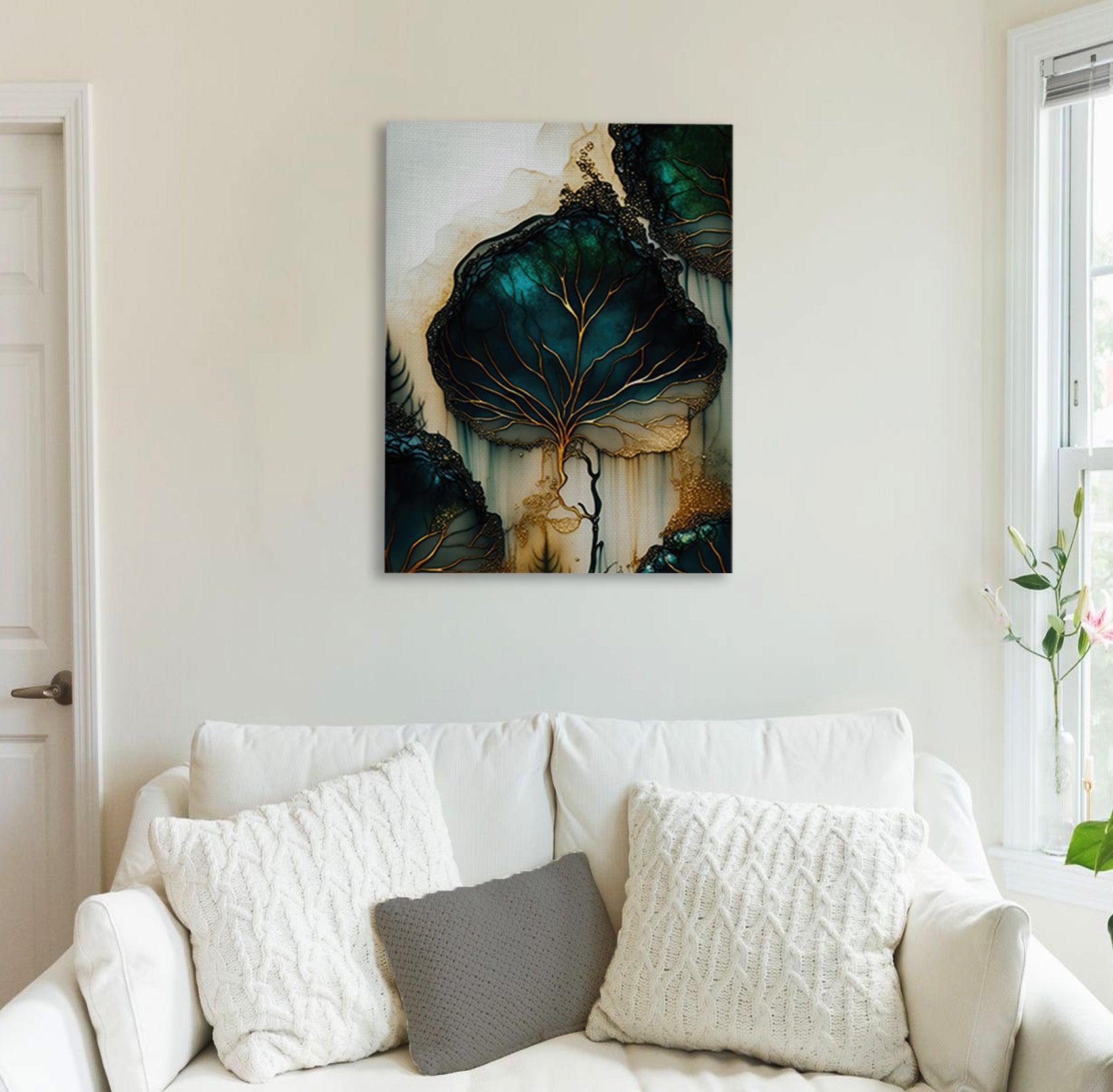 Gilded Canvas Print