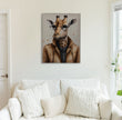 Giraffe Chic Canvas Print