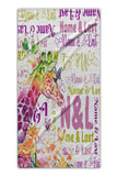 Giraffe Girls Beach Towel