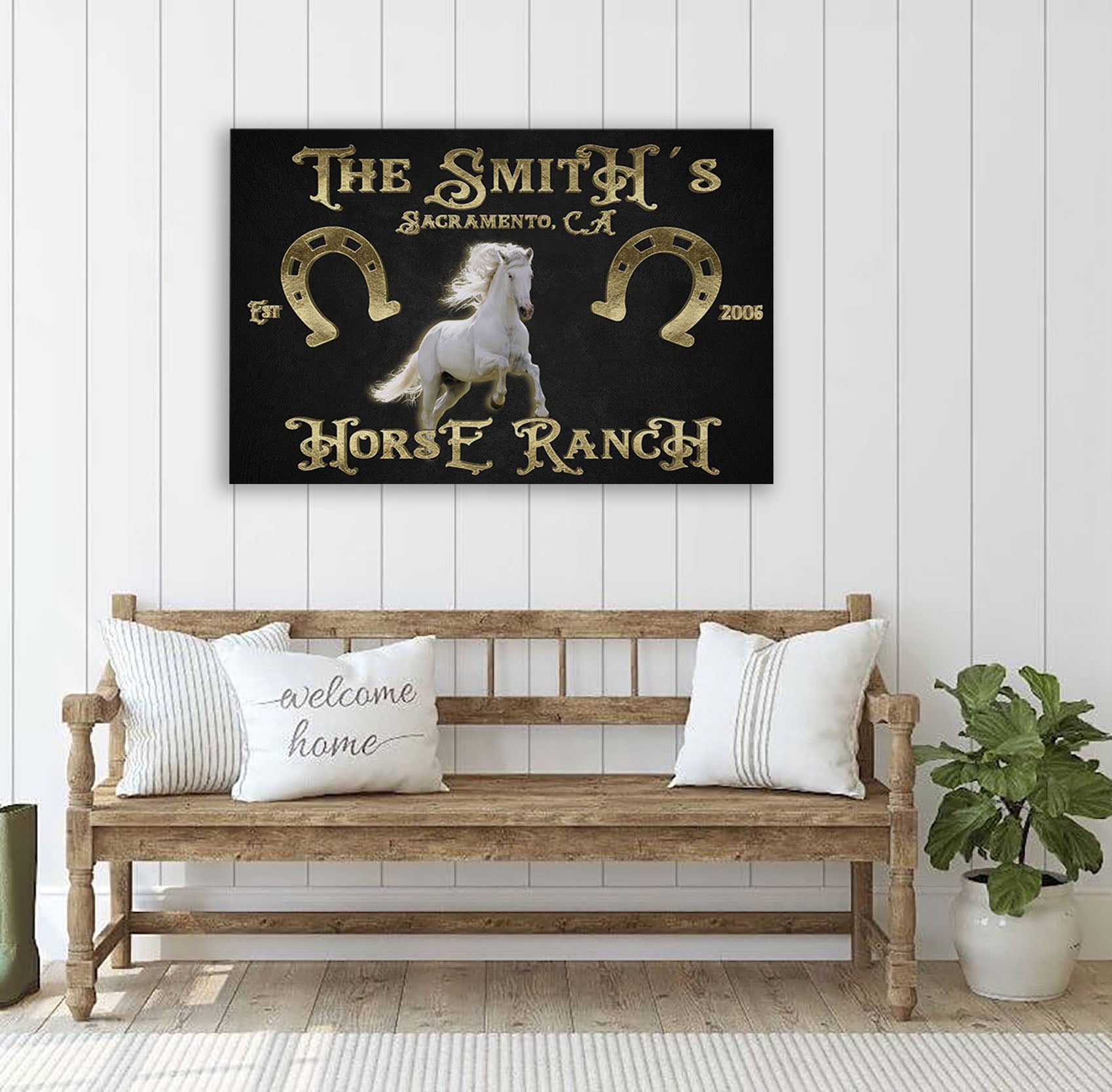 Gold Canvas Art