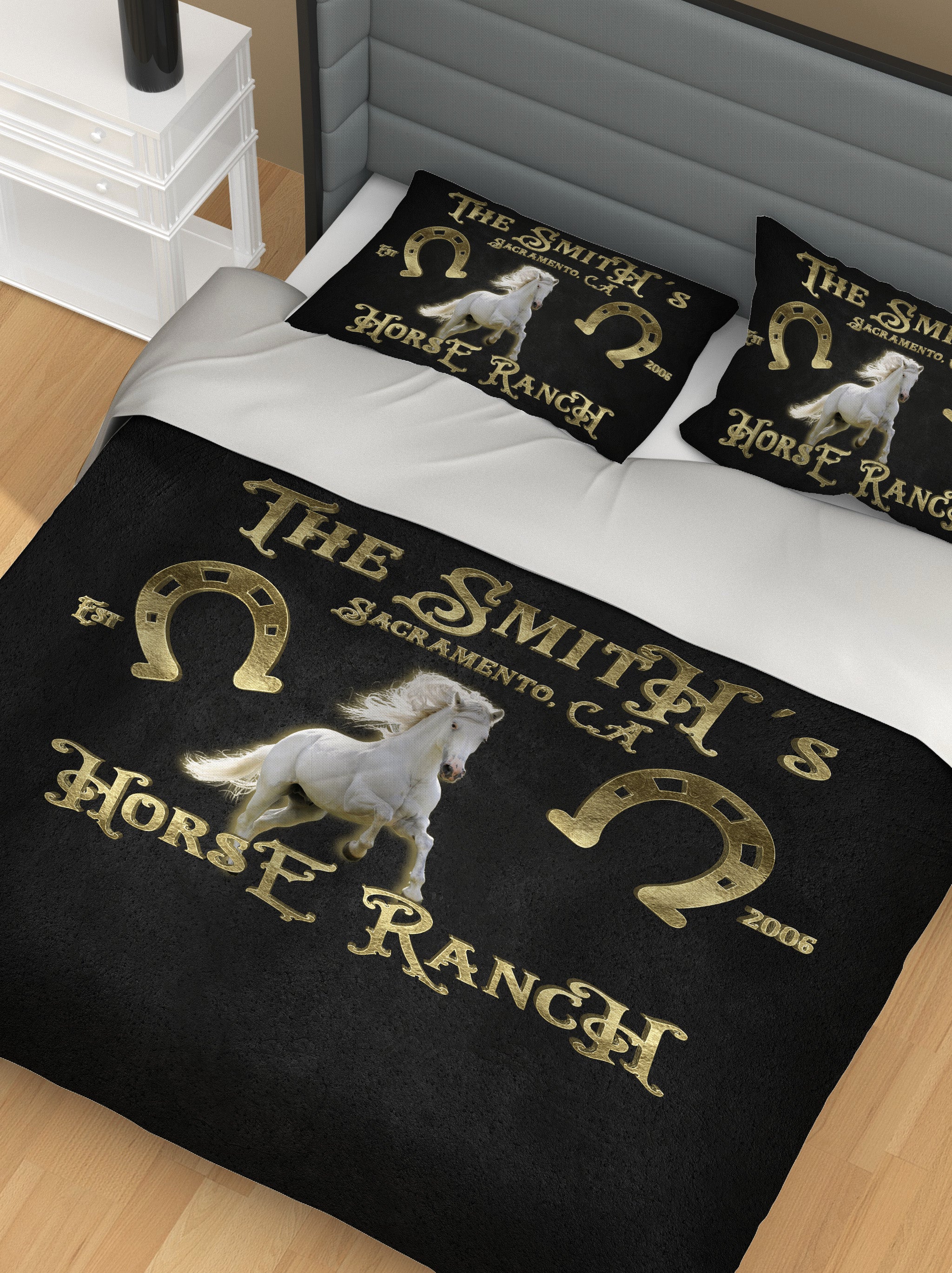 Gold Duvet Cover Set