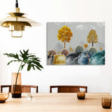 Golden Nature Canvas Print