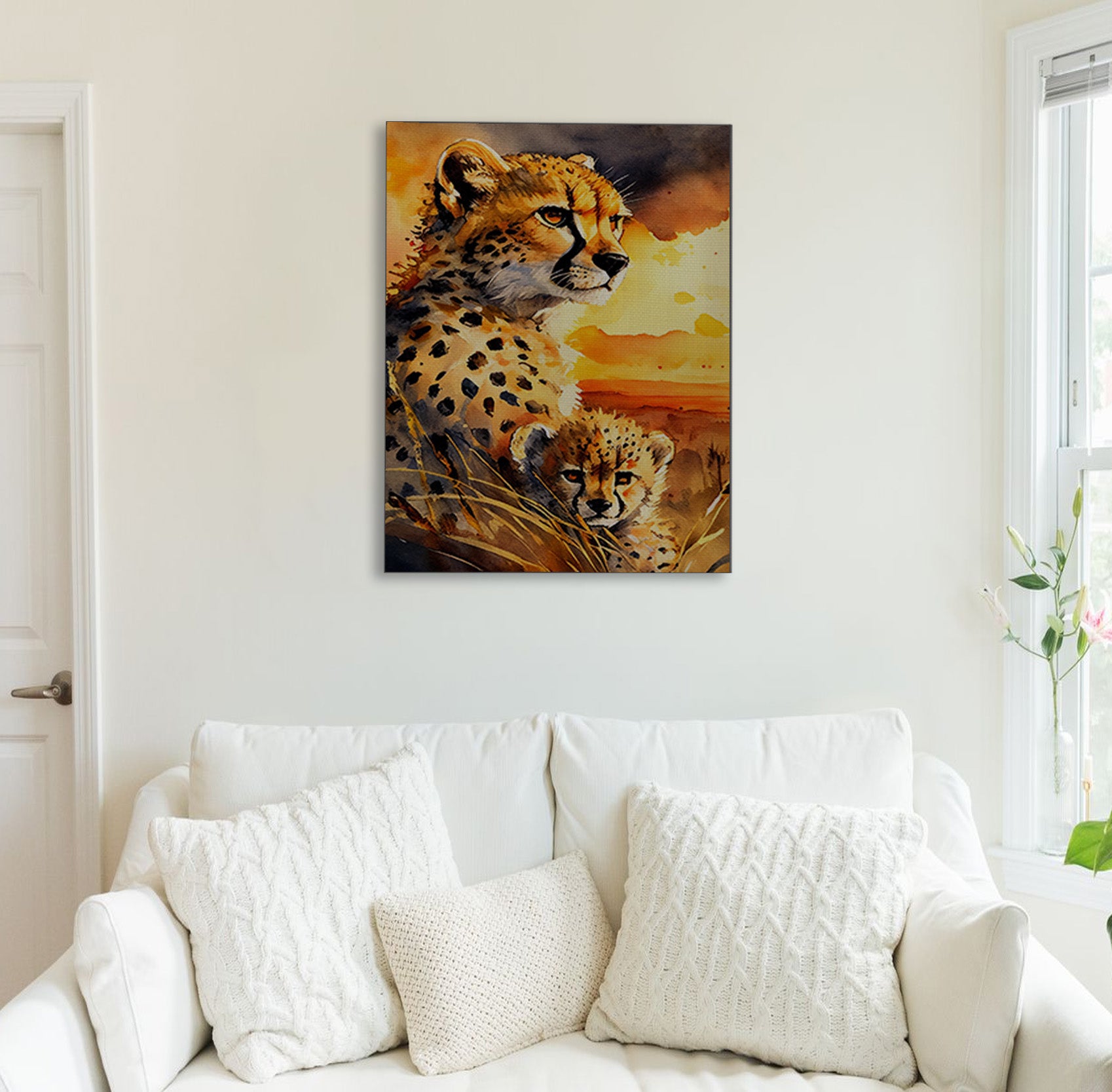 Graceful Canvas Print