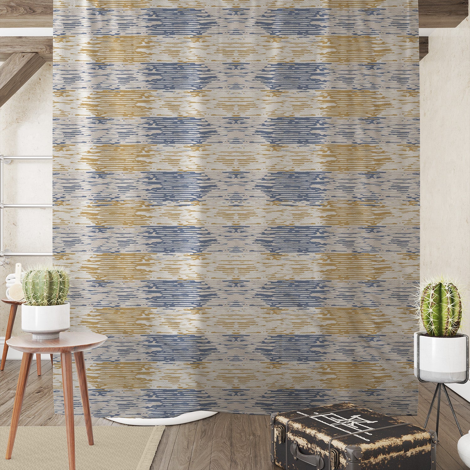 Hadya shower curtain