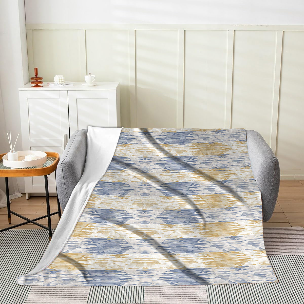 Hadya Throw Velveteen Blanket