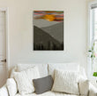 Horizon Sunset Canvas Print