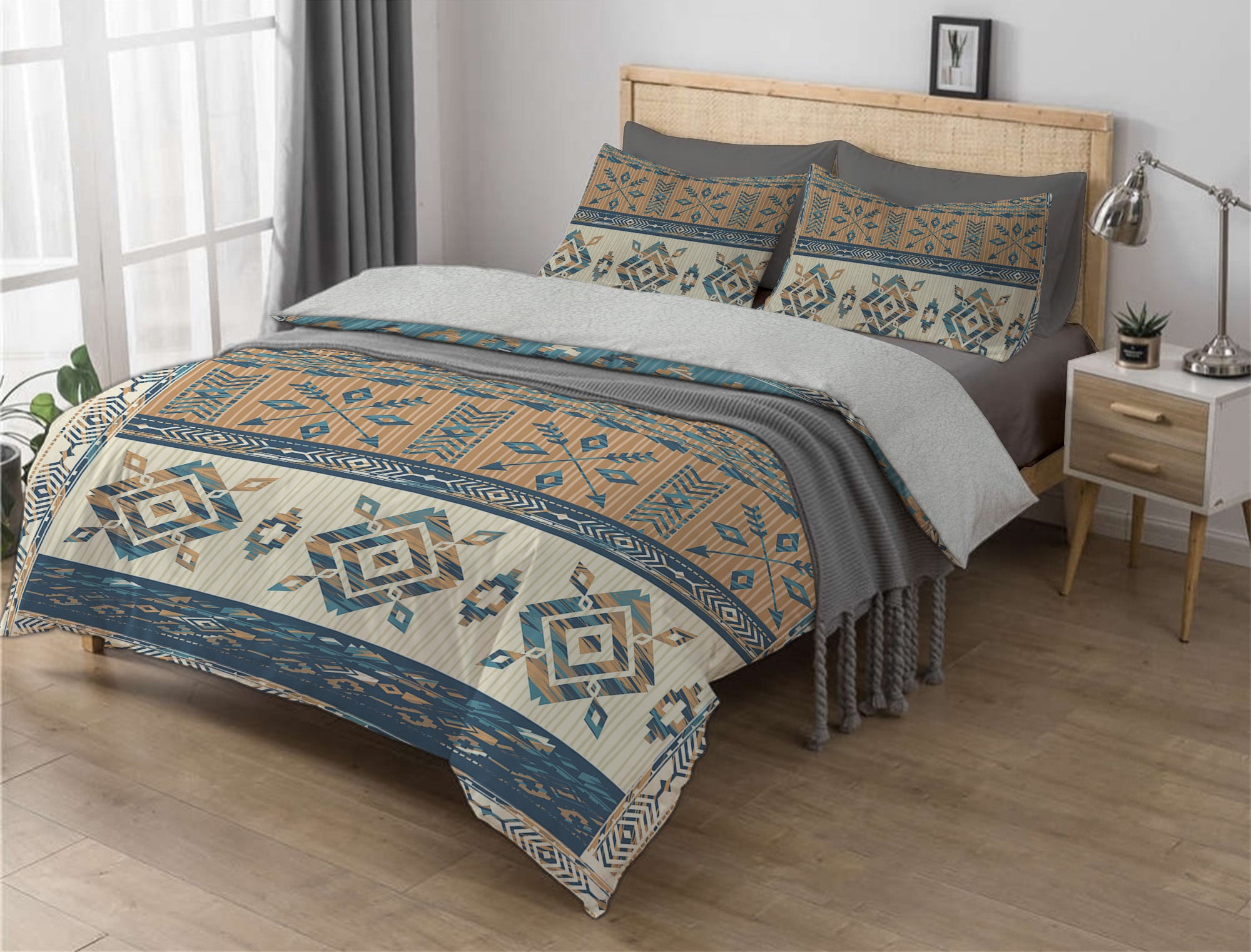 Juda Sherpa Comforter Set