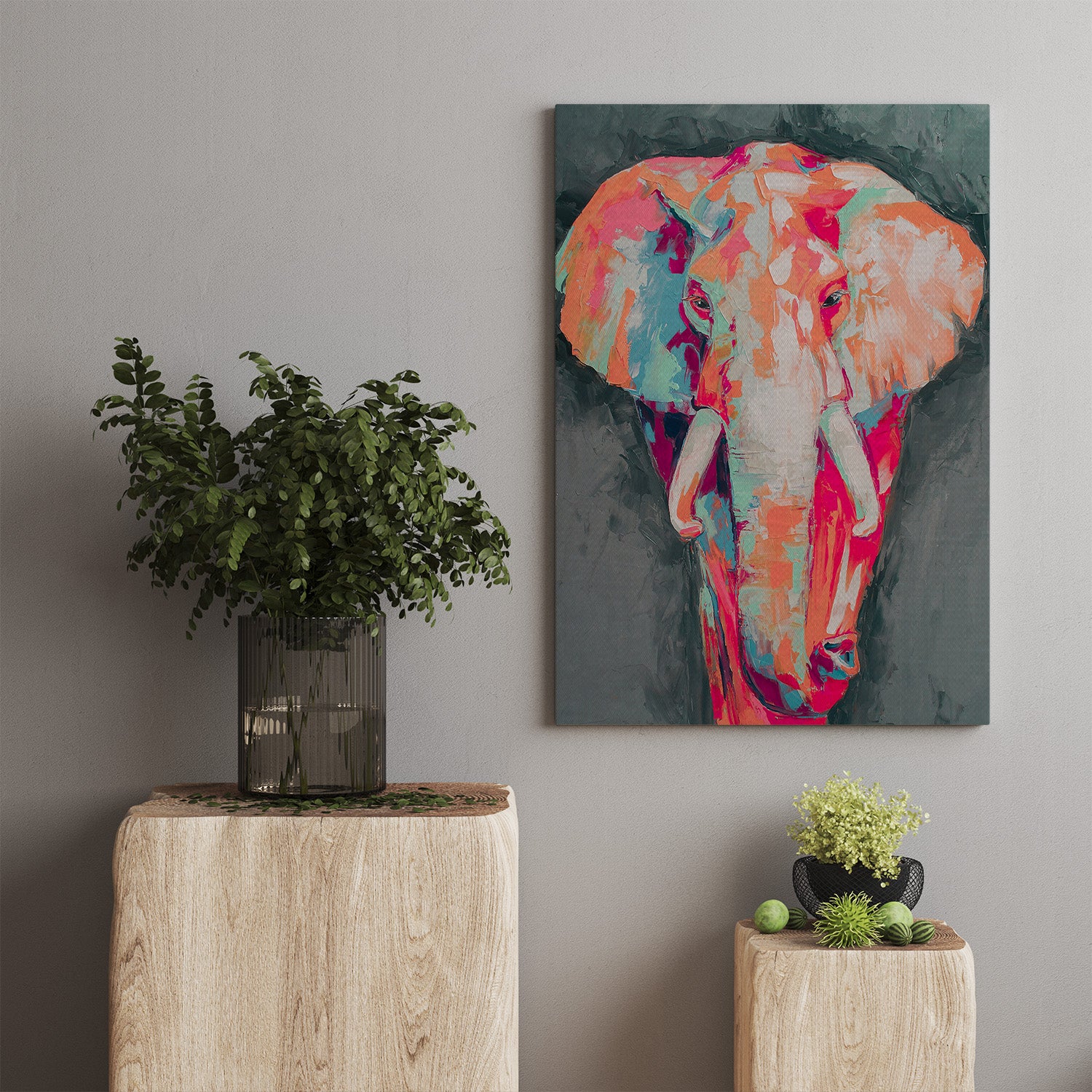 Jumbo Delight Canvas Print