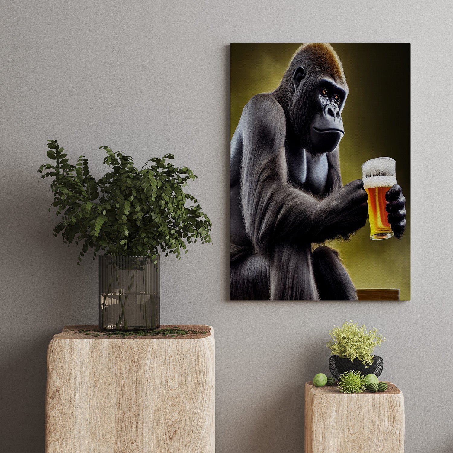 Jungle Suds Canvas Print