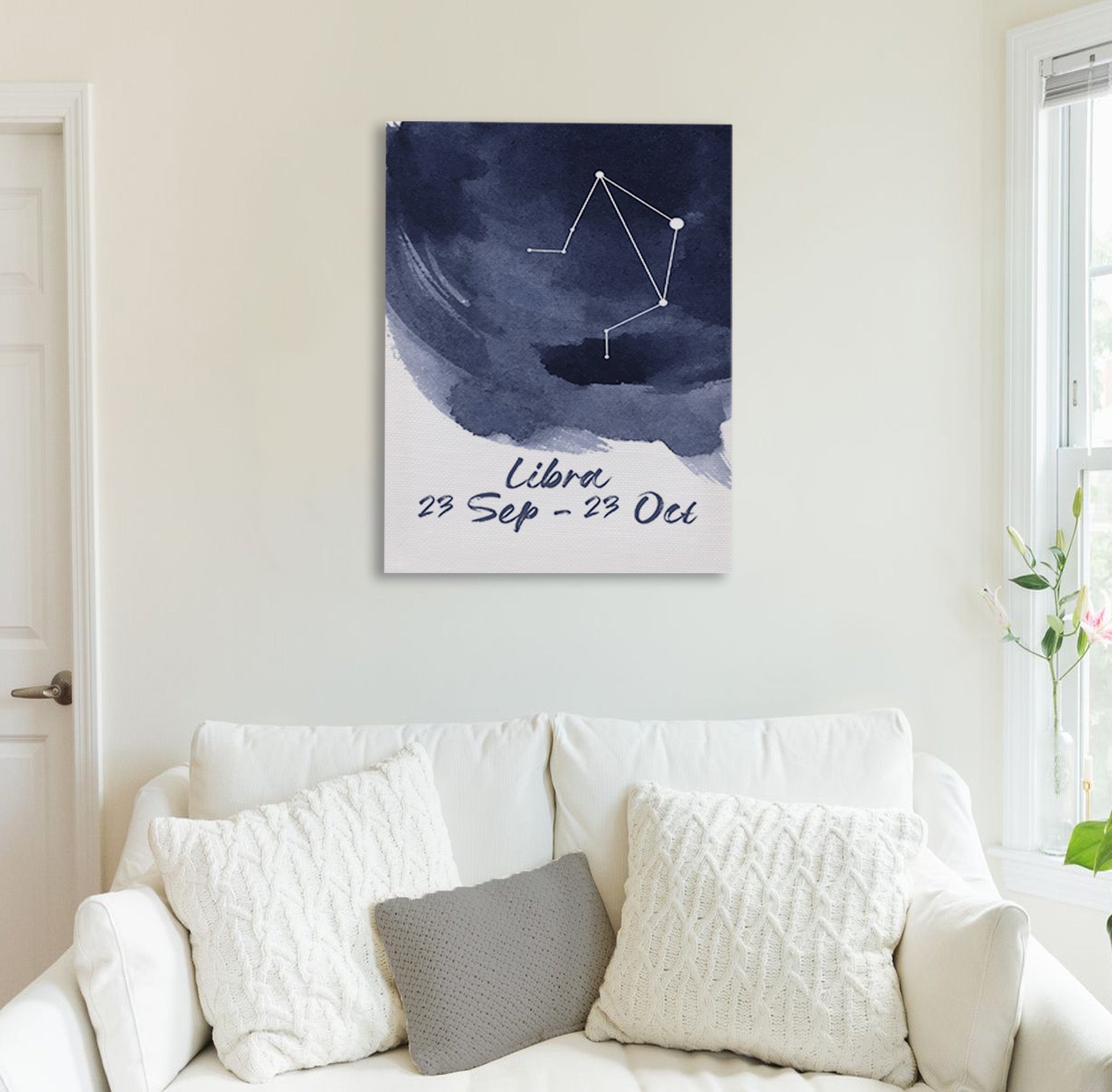 Libra Canvas Print