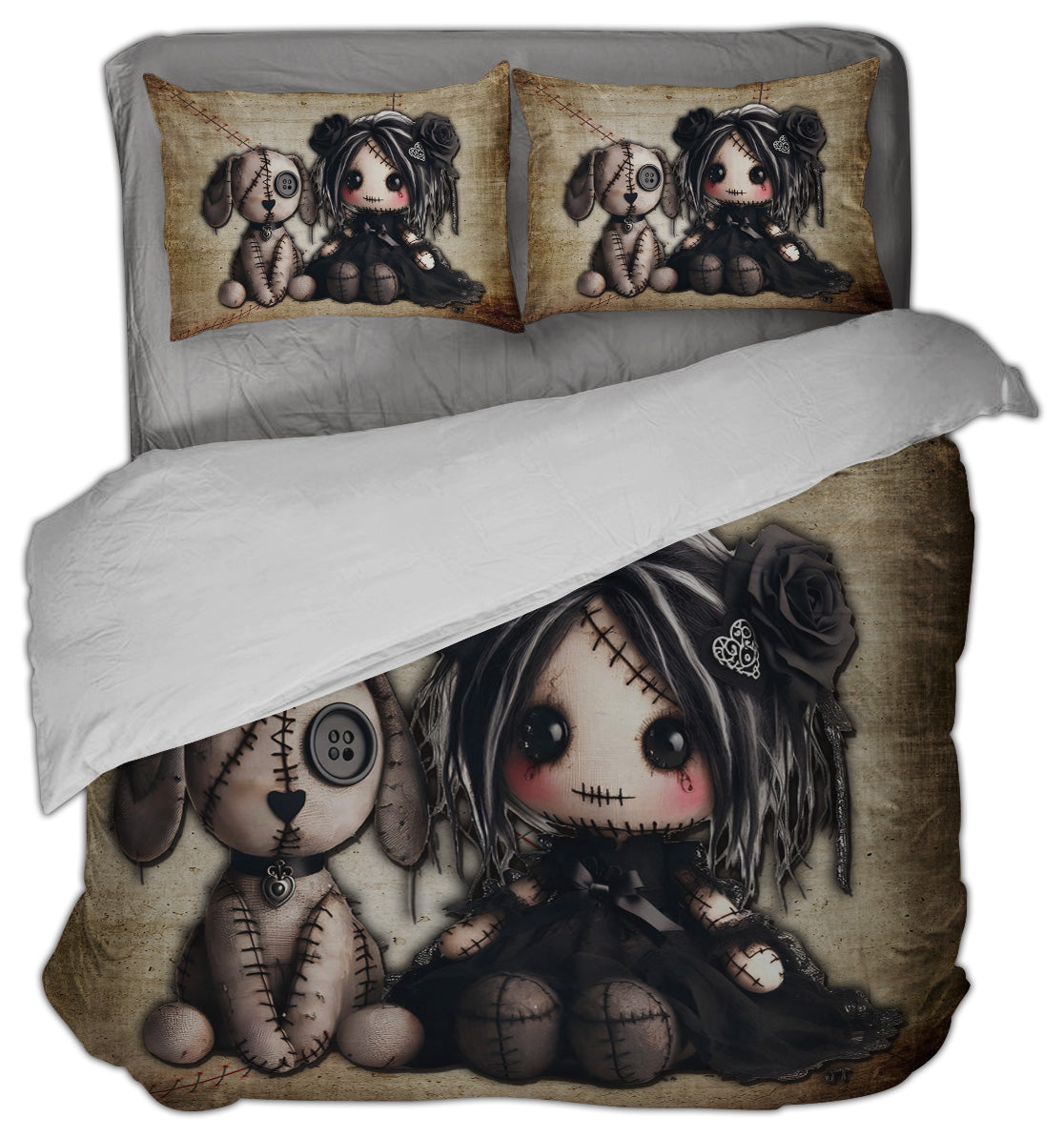 Little Stitch-ups - Old Friends Duvet Cover Set