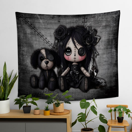 Little Stitch-ups Best Friends Puppy Tapestry