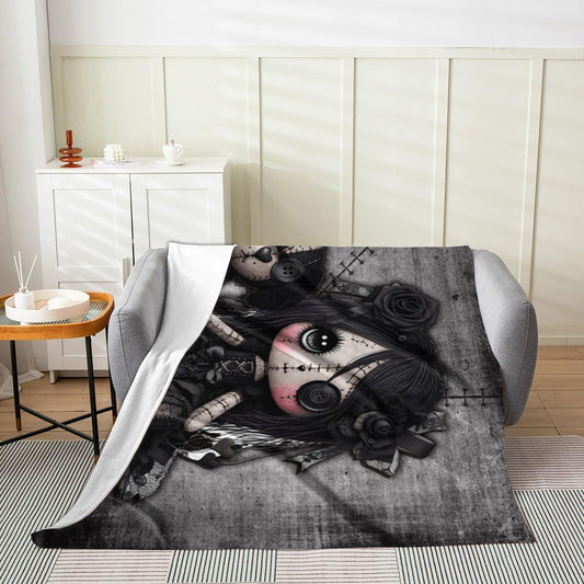 Little Stitch-ups Best Friends Puppy Velveteen Blanket