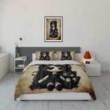 Little Stitch-ups Rag doll and her cat_1 Duvet Cover Set