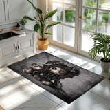 Little stitch -Old Friends - Rat Area Rug