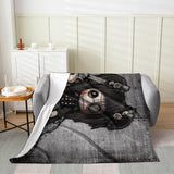 Little stitch -Old Friends - Rat Velveteen Blanket