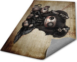 Little stitch -Old Friends - Rat Area Rug