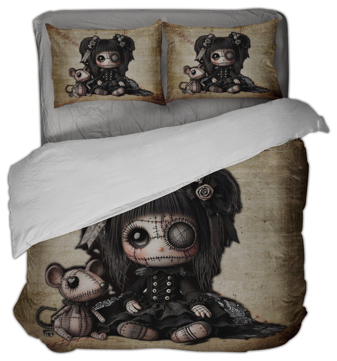 Little stitch -Old Friends - Rat Duvet Cover Set