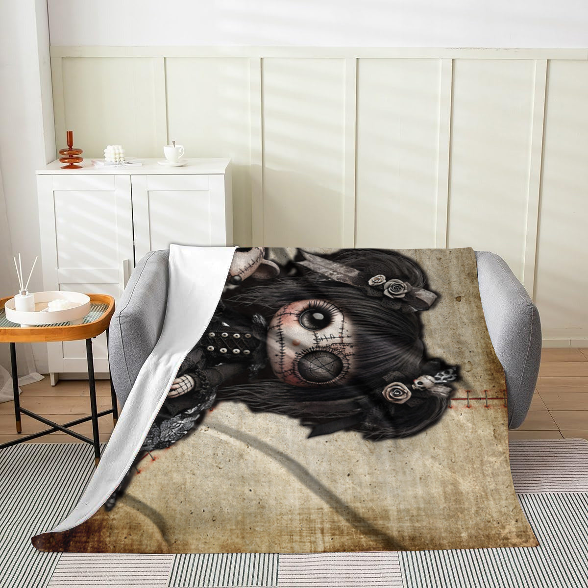 Little stitch -Old Friends - Rat Velveteen Blanket