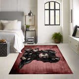 Little stitch -Old Friends - Rat Area Rug
