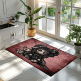 Little stitch -Old Friends - Rat Area Rug