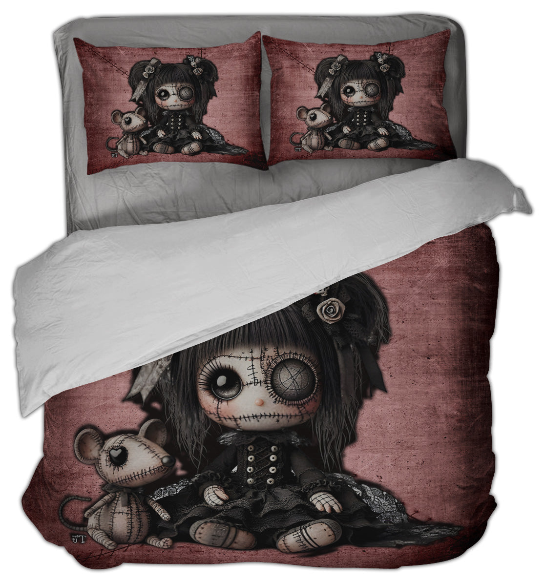 Little stitch -Old Friends - Rat Duvet Cover Set