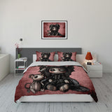 Little stitch -Old Friends - Rat Duvet Cover Set