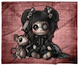 Little stitch -Old Friends - Rat Velveteen Blanket