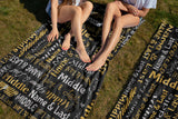 London Gold Beach Towel