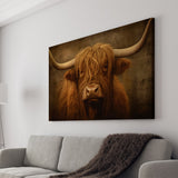 Long Hair Canvas Art