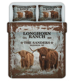 Longhorn Ranch Duvet Cover Set