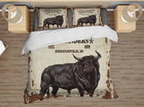 Longhorn Duvet Cover Set