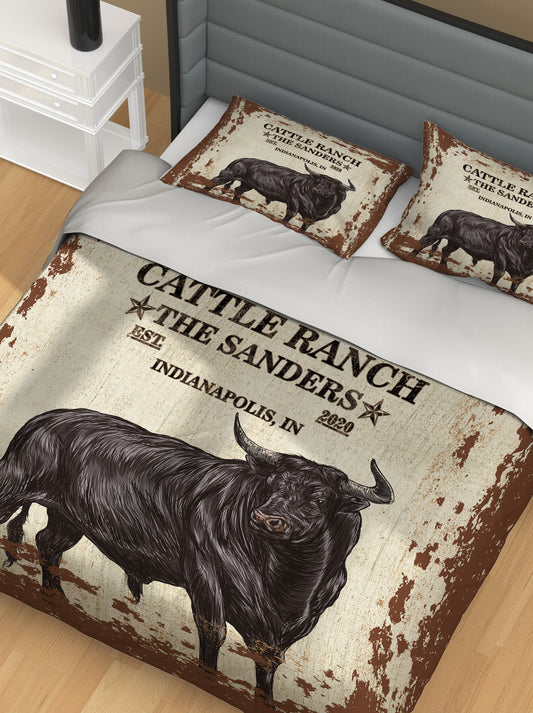 Longhorn Duvet Cover Set