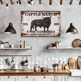 Longhorn Canvas Art