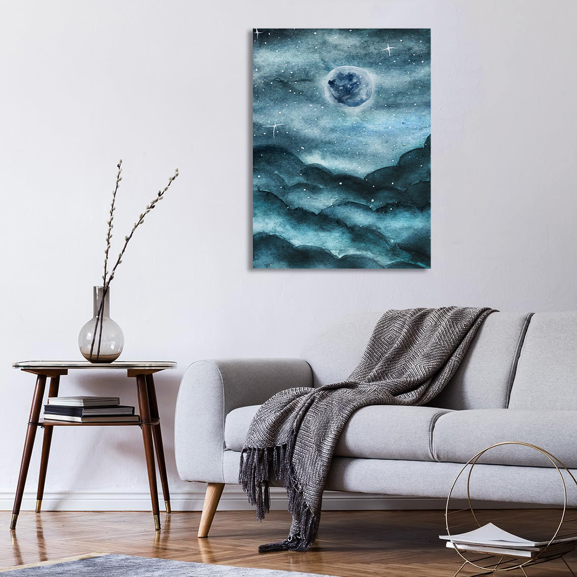 Luminous Night Canvas Print