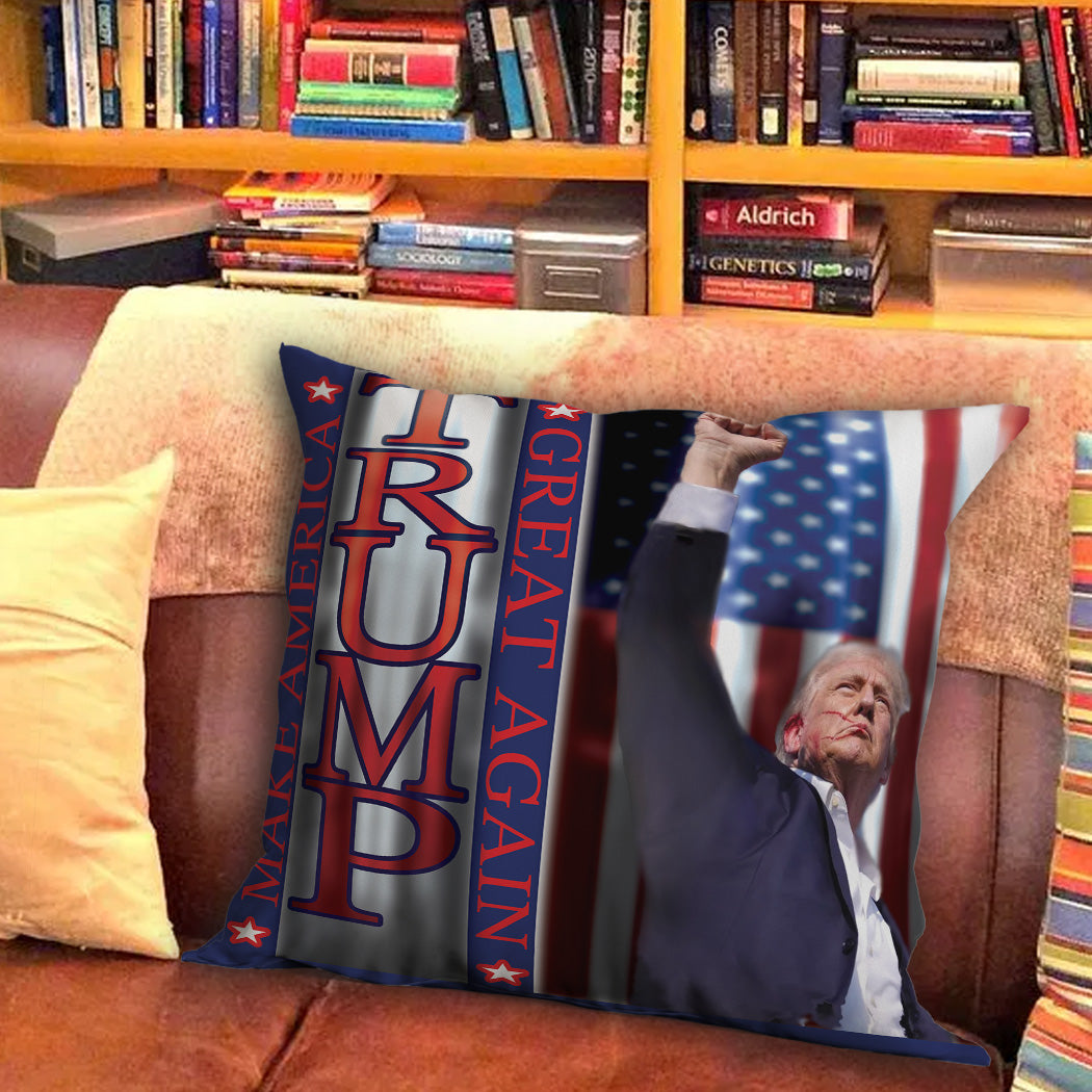 MAGA Design #1 Throw Pillow