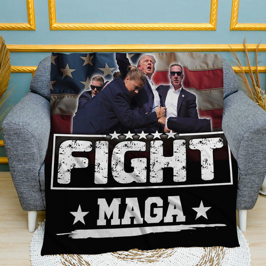 MAGA Design #2 Super Plush Blanket