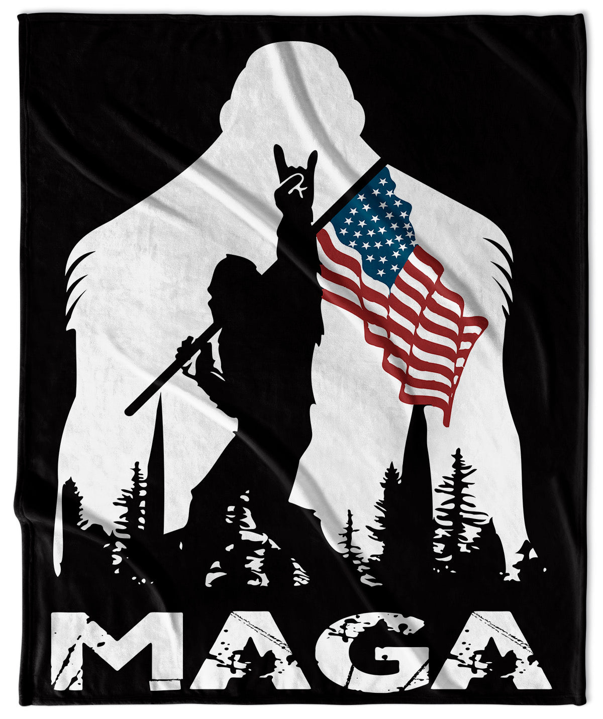 MAGA Design #3 Super Plush Blanket