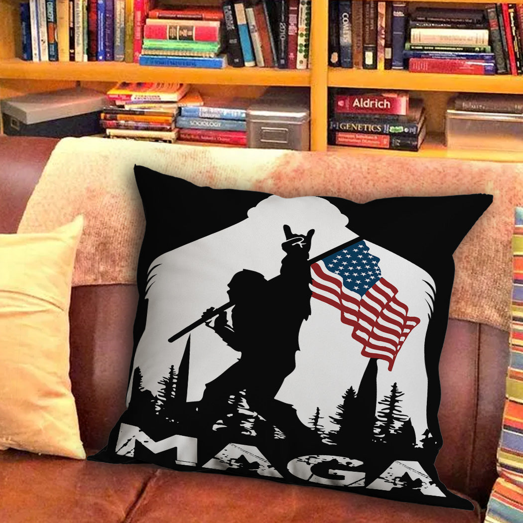 MAGA Design #3 Throw Pillow