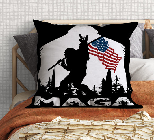 MAGA Design #3 Throw Pillow