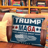 MAGA Design #4 Throw Pillow