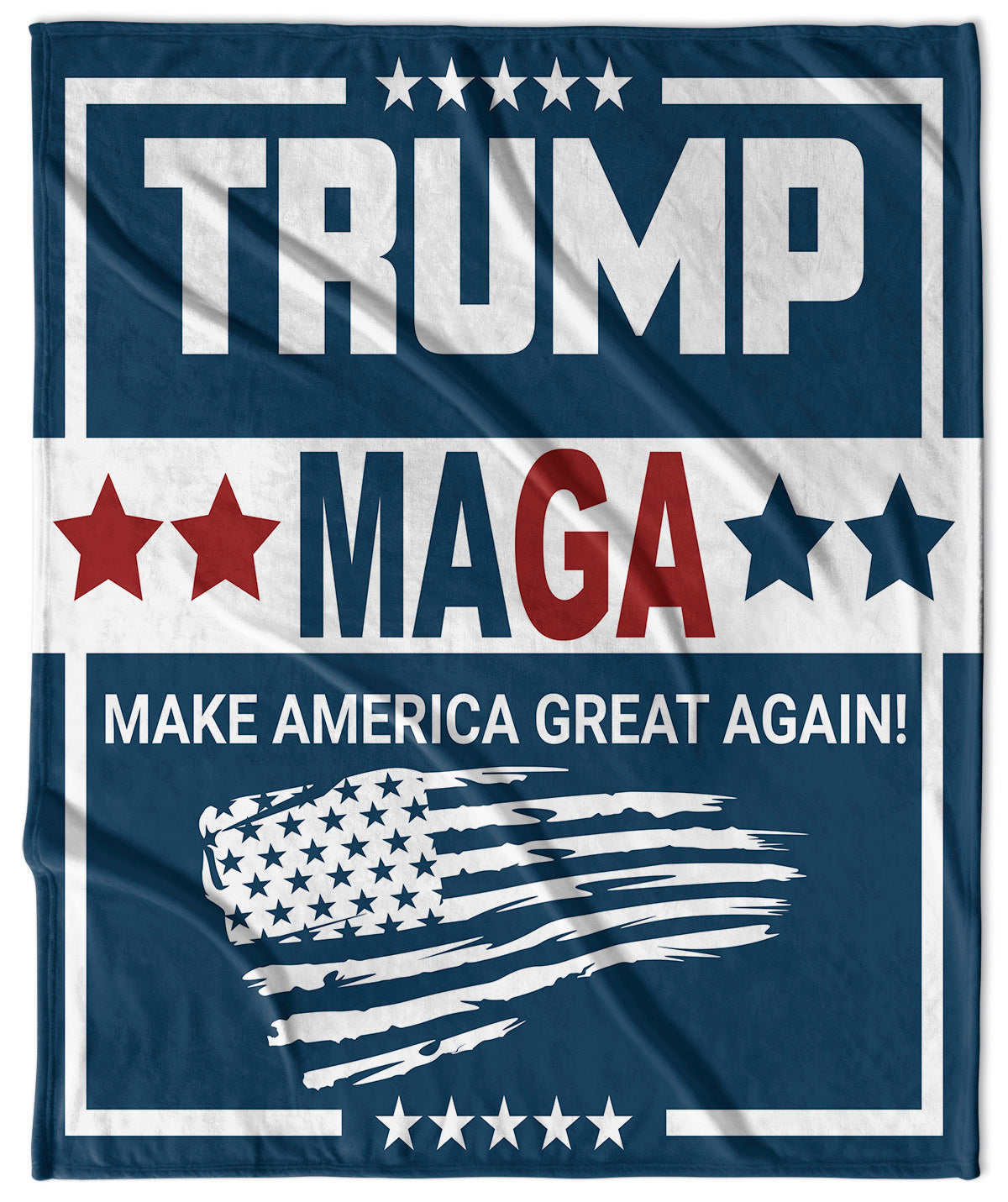 MAGA Design #4 Super Plush Blanket